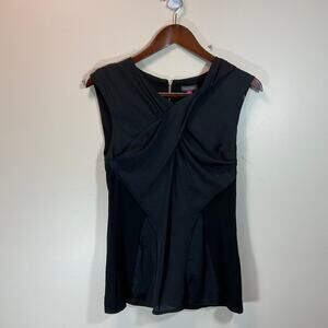 Women's Medium Vince Camuto Black Sleeveless Top